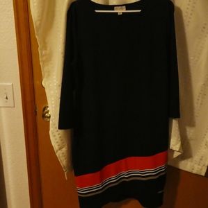 Misses XL Dress Barn lightweight knit dress